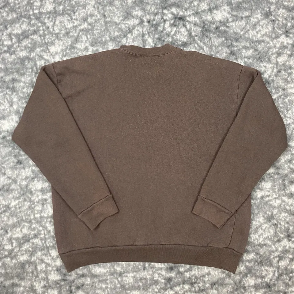 1992 Logo 7 Cleveland Browns Crewneck Mens Size L Vintage 3D Spell Out Pullover