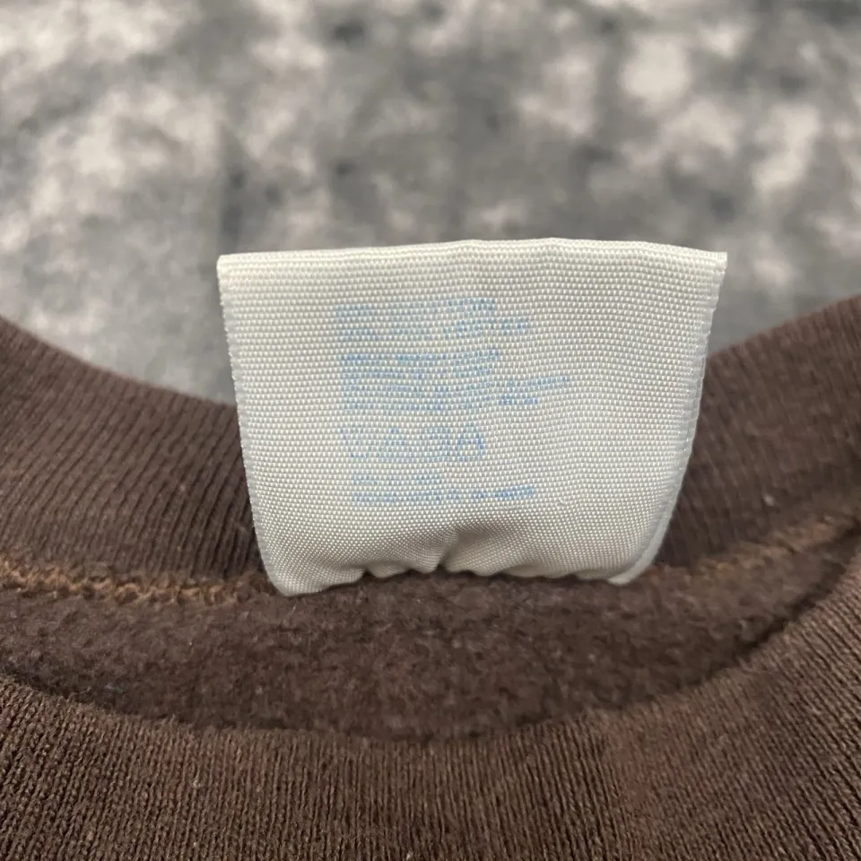 1992 Logo 7 Cleveland Browns Crewneck Mens Size L Vintage 3D Spell Out Pullover