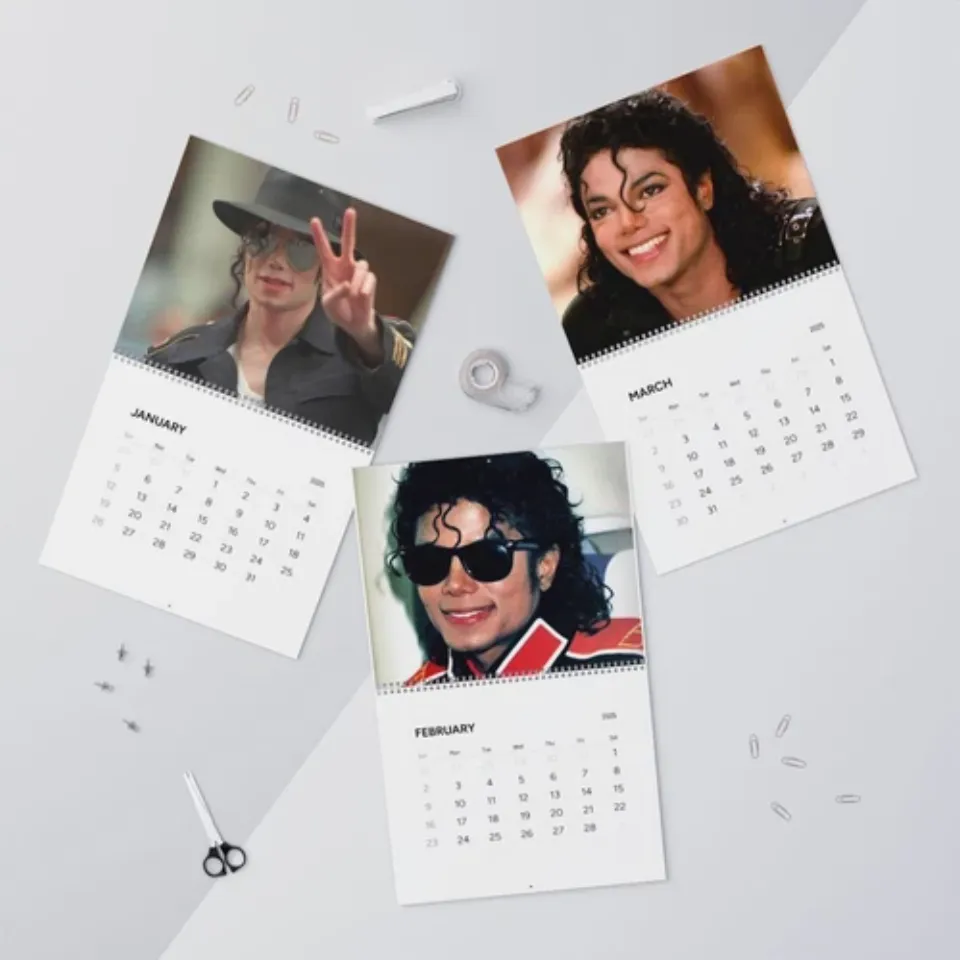 Michael Jackson 2025 Wall Calendar