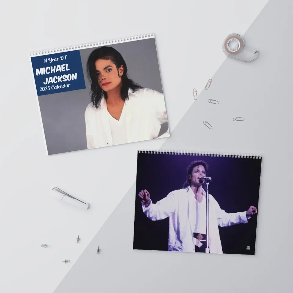 Michael Jackson 2025 Wall Calendar