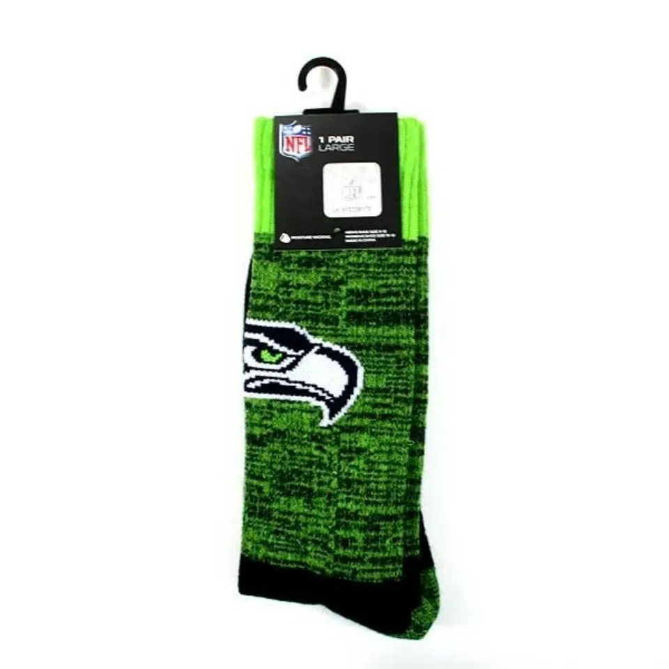 football Seattle Seahawks Sport Sock Size Large