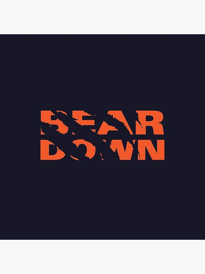 Chicago Bears - Bear Down - Claw Tear Pillow