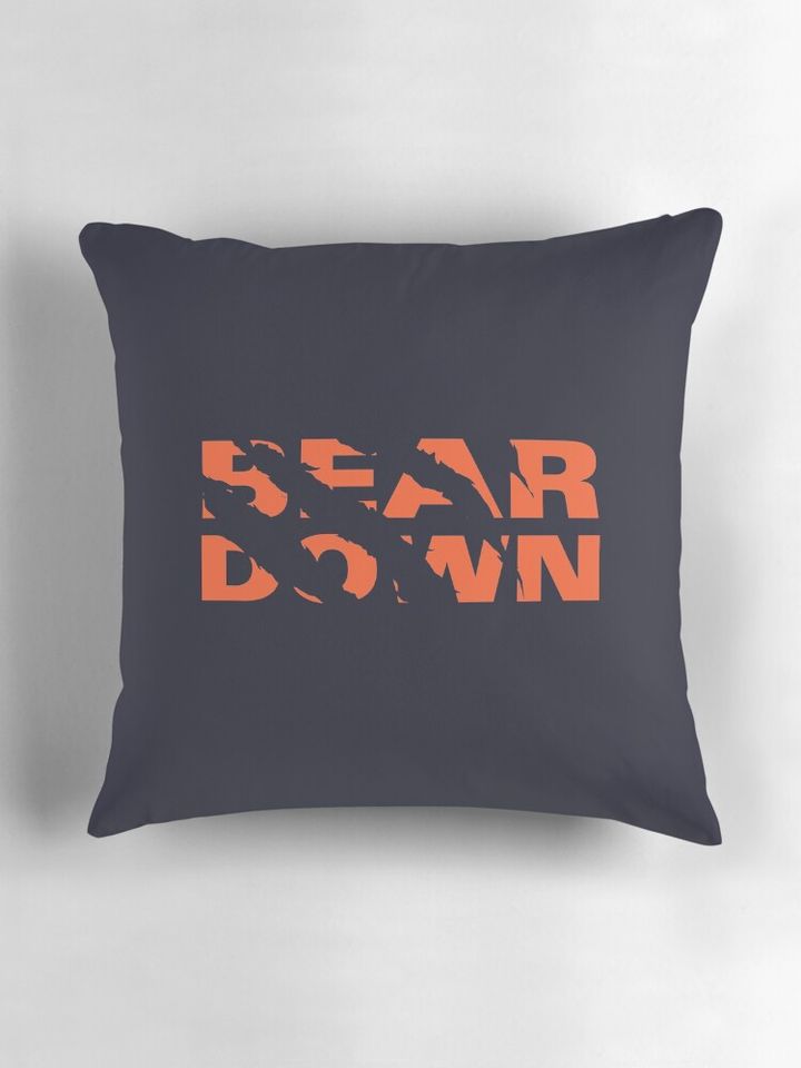 Chicago Bears - Bear Down - Claw Tear Pillow