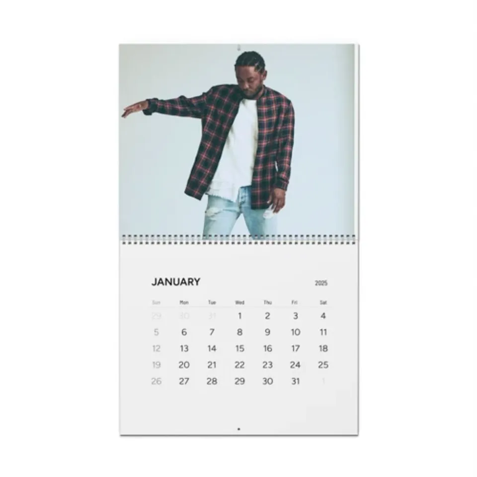 Kendrick Lamar Calendar 2025 Wall Calendar=
