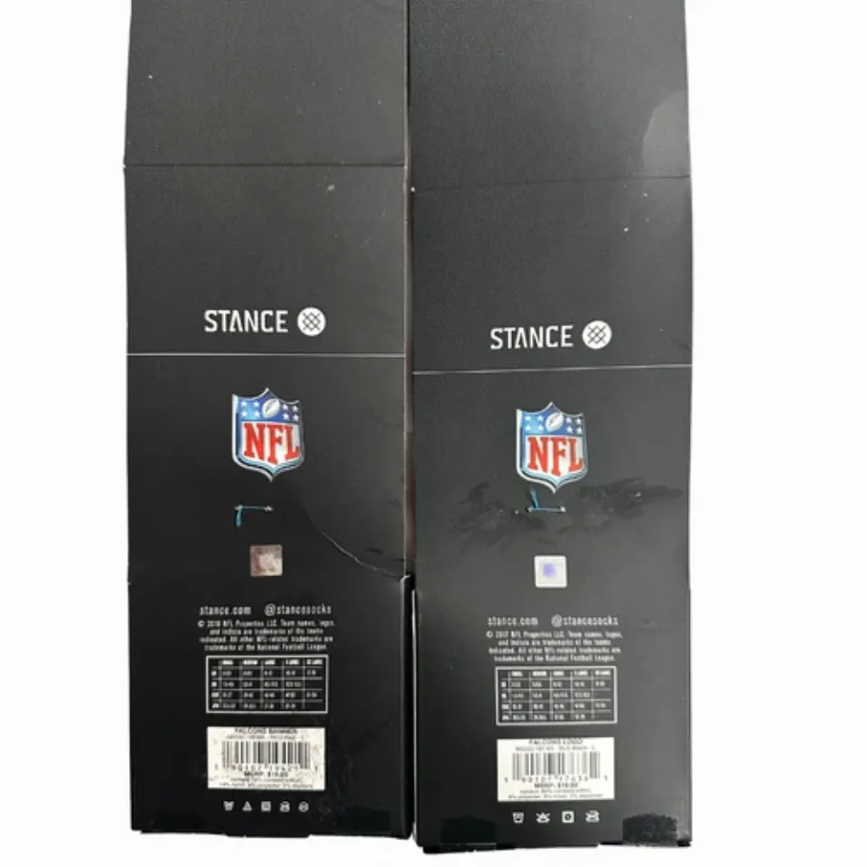 Stance football Atlanta Falcons 2PACK Crew Socks Size L 9-12