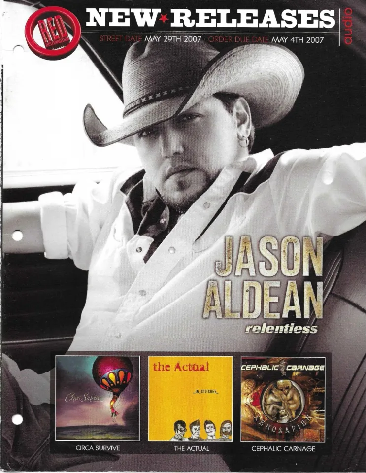 JASON ALDEAN Vintage 2007 poster