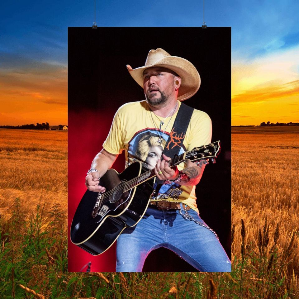 Jason Aldean Vertical Poster