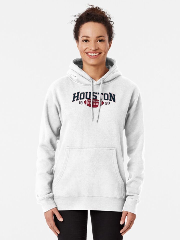 Houston Football Varsity Pullover Hoodie
