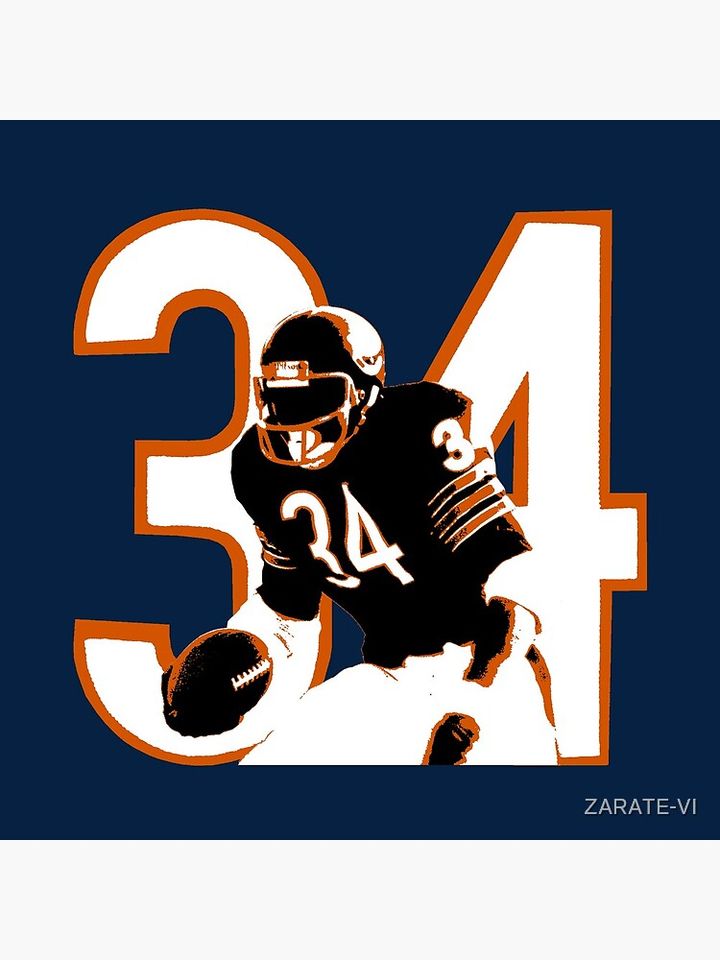 WALTER PAYTON Pillow