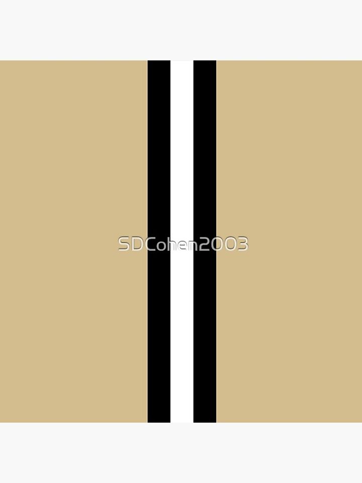 New Orleans Saints Stripes Pillow