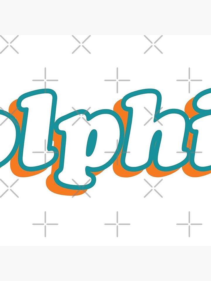 Miami Dolphins Pillow