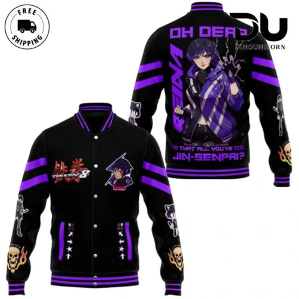 Tekken 8 Baseball Jacket