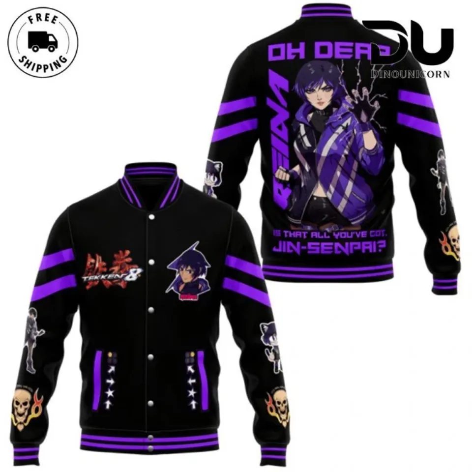 Tekken 8 Baseball Jacket