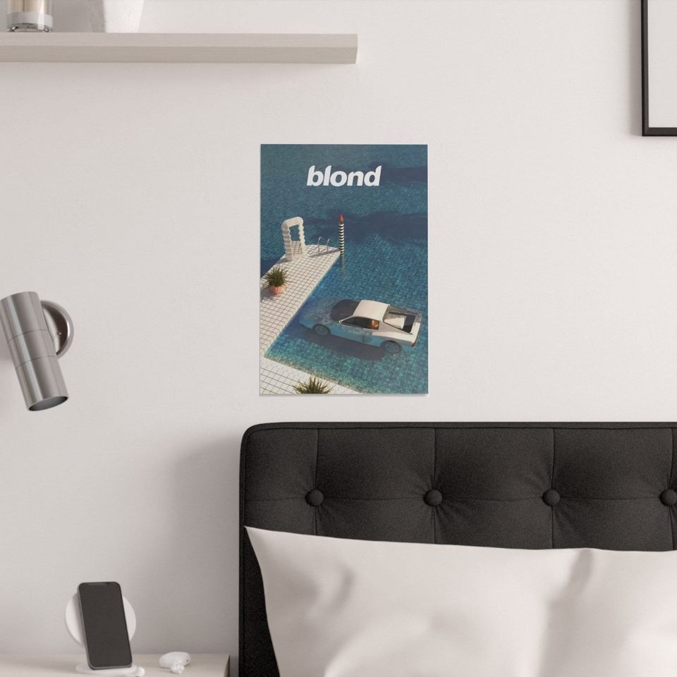 Frank Ocean 'BLOND' Vintage Poster