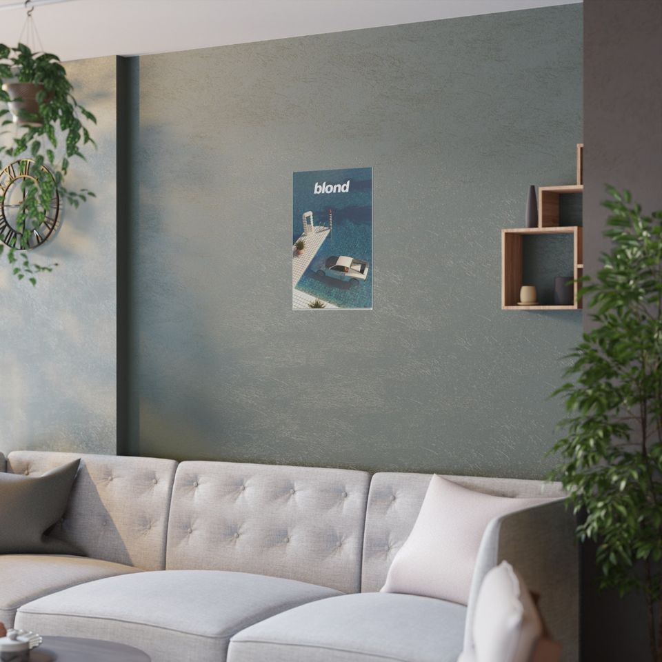 Frank Ocean 'BLOND' Vintage Poster