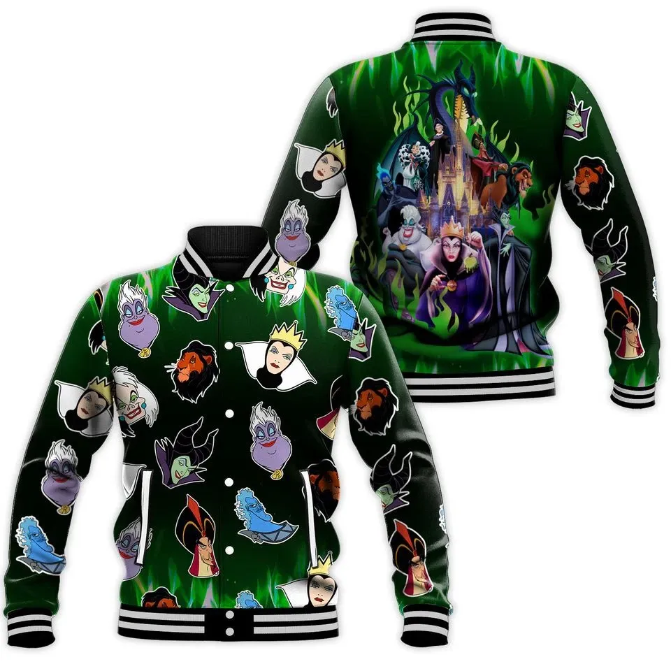 Disney Villains Baseball Jacket