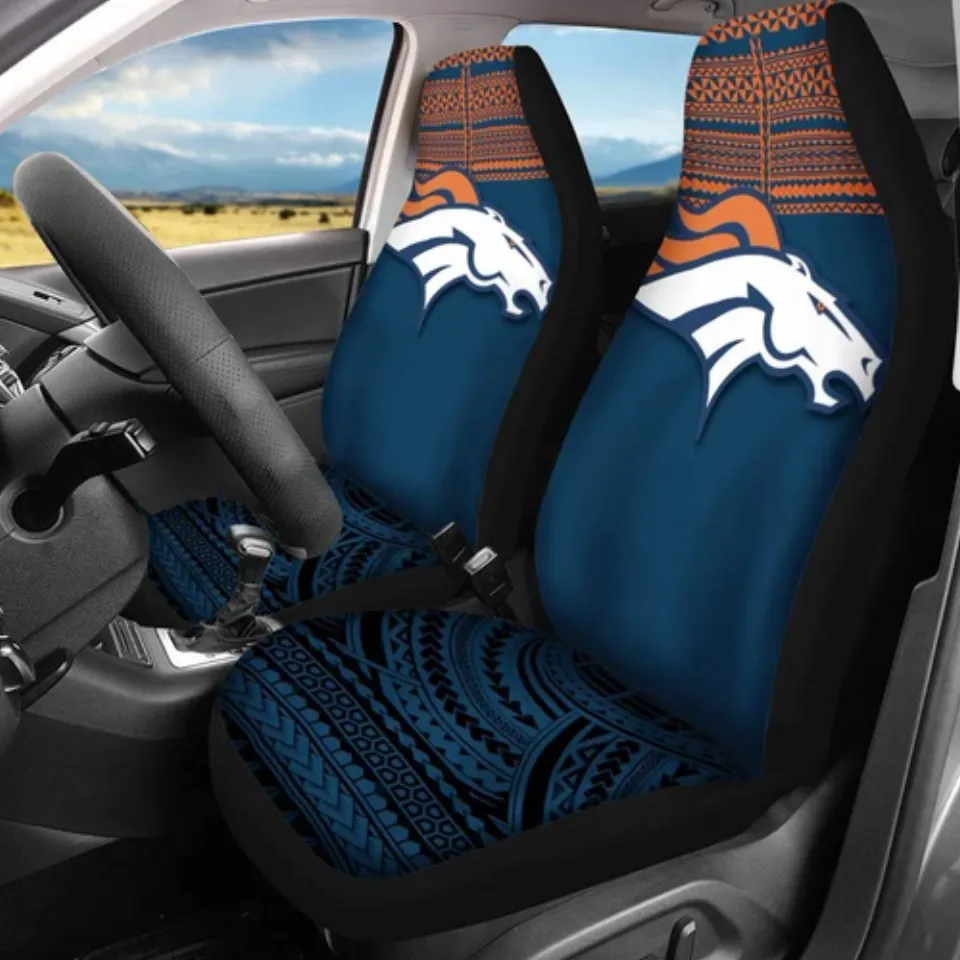 Hot Denver Football Car Seat Cover