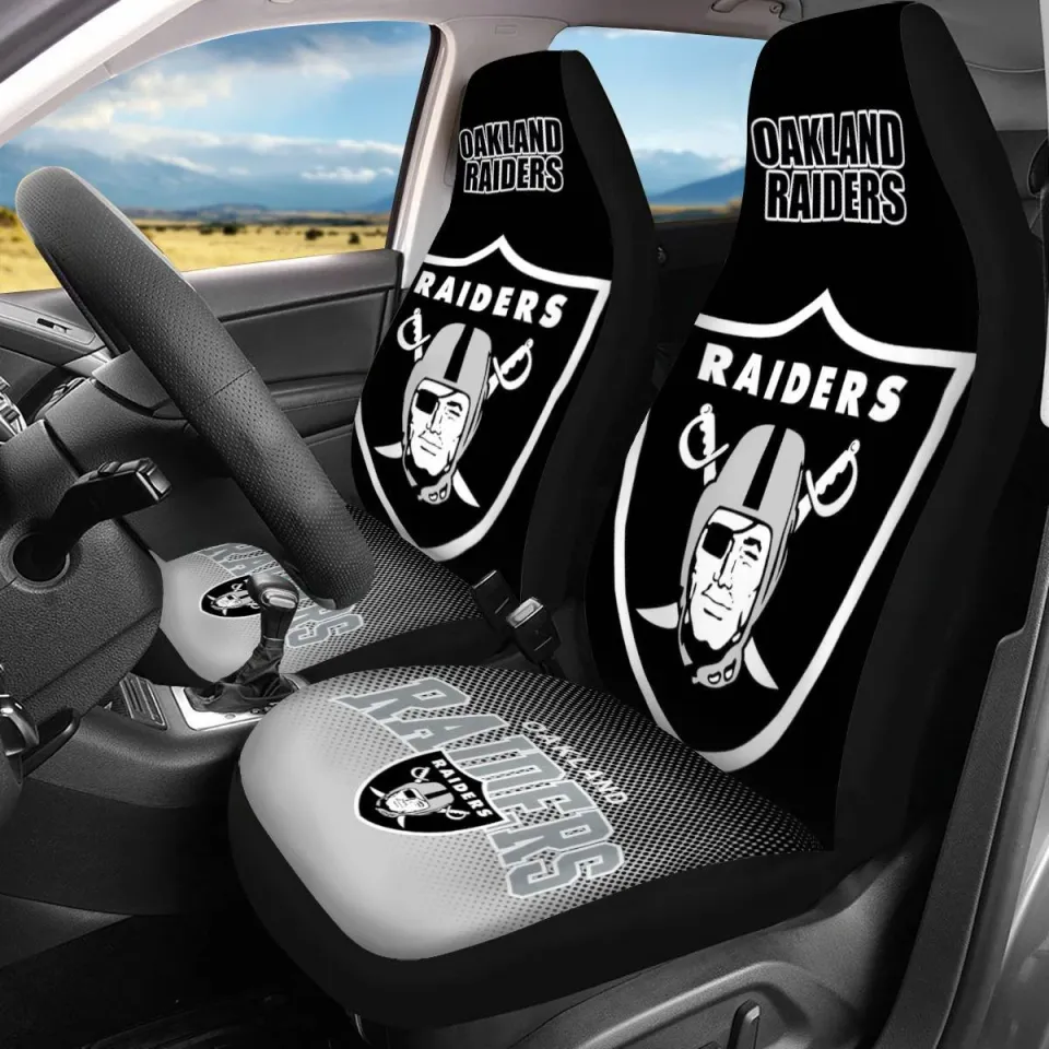 New Oakland Football Car Seat Cover