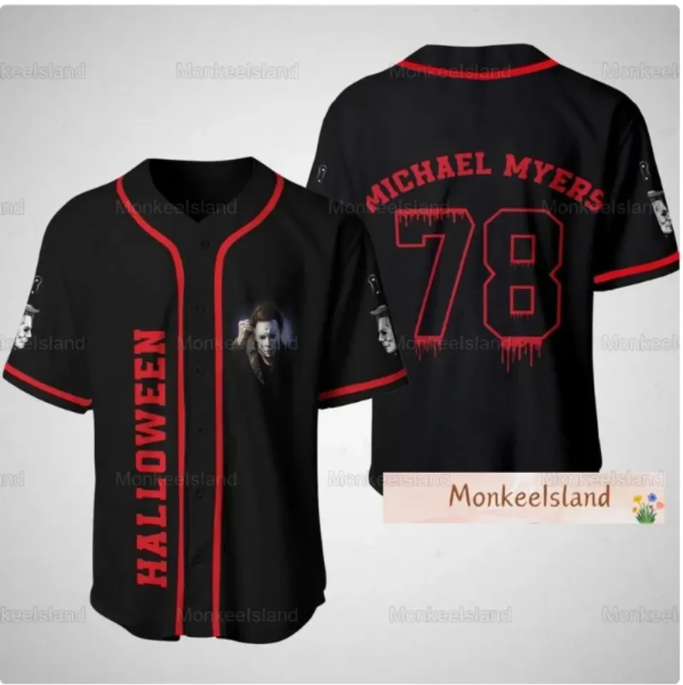 Michael Myers Halloween Baseball Jersey Shirt