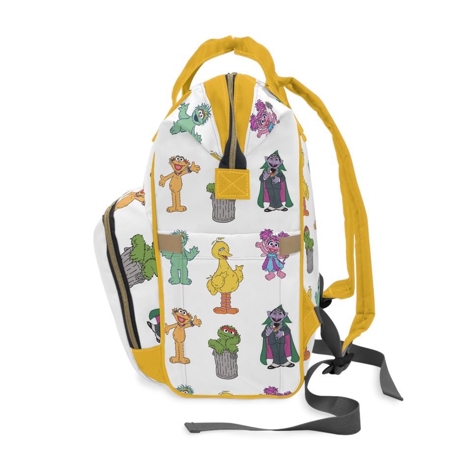 Sesame Street Multifunctional Bag Diaper Backpack