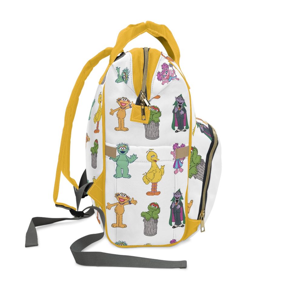 Sesame Street Multifunctional Bag Diaper Backpack