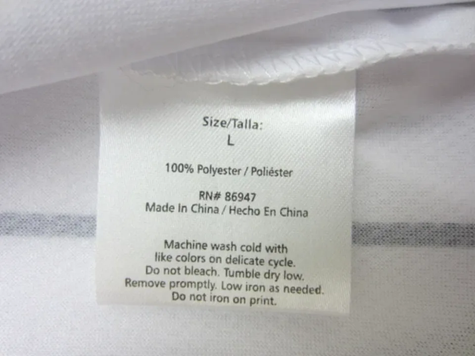 New Mickey Mouse #28 Baseball Jersey White Button Pinstriped Disney Store Mens L