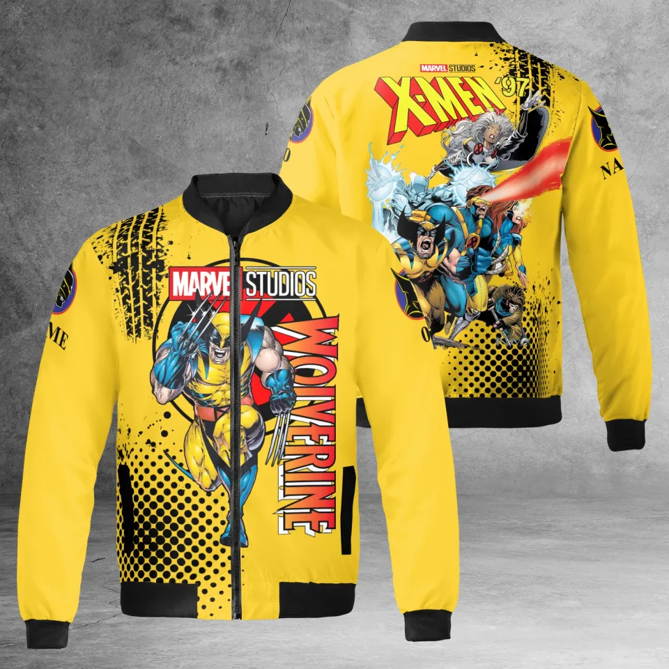 Personalized Amazing Wolverine Deadpool & Wolverine It's Hero Time Jacket