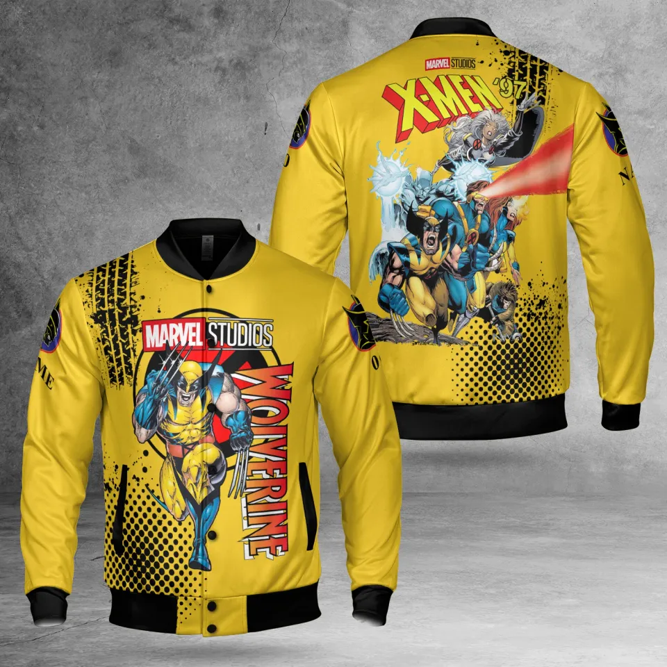 Personalized Amazing Wolverine Deadpool & Wolverine It's Hero Time Jacket