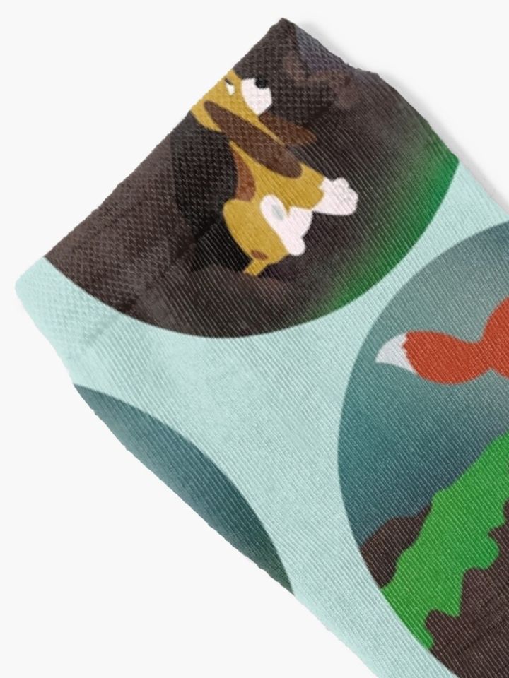 The Fox and The Hound Socks