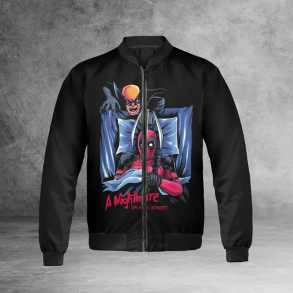 Deadpool Vs Wolverine A Nightmare On Pool Street Jacket