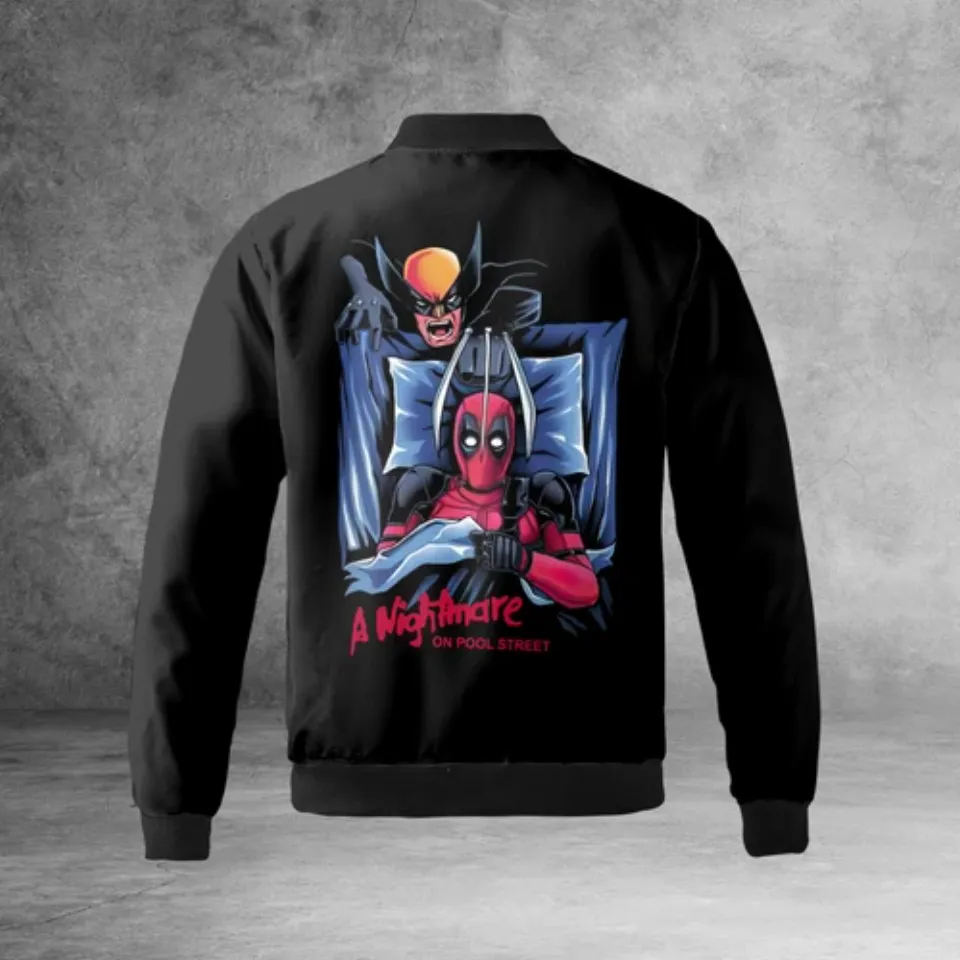 Deadpool Vs Wolverine A Nightmare On Pool Street Jacket
