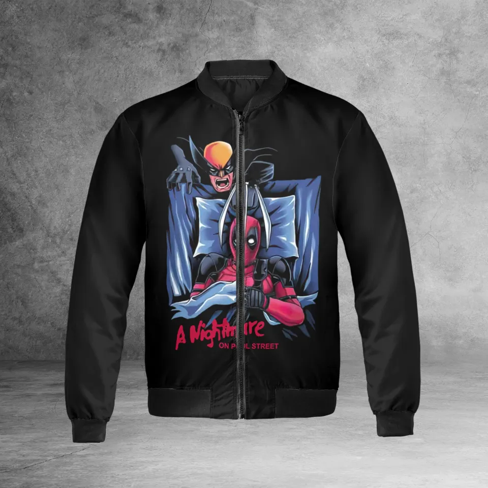 Deadpool Vs Wolverine A Nightmare On Pool Street Jacket