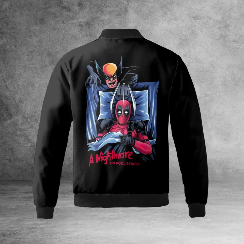Deadpool Vs Wolverine A Nightmare On Pool Street Jacket