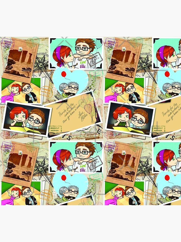 Carl and Ellie UP! Socks, Disney Fan Socks