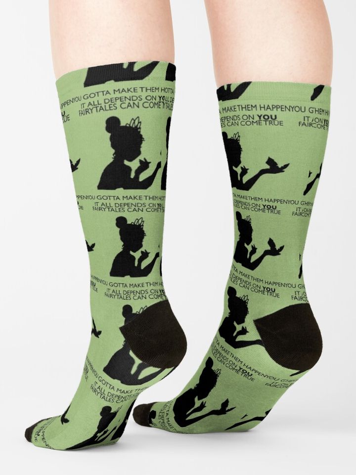 Princess and the Frog Socks
