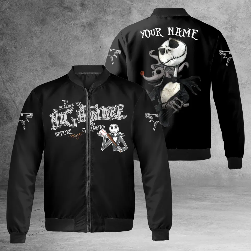 Personalized Jack Skellington The Nightmare Before Christmas Jacket