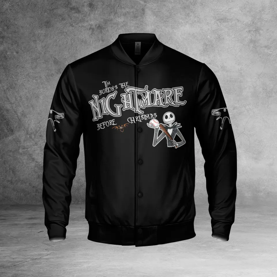 Personalized Jack Skellington The Nightmare Before Christmas Jacket