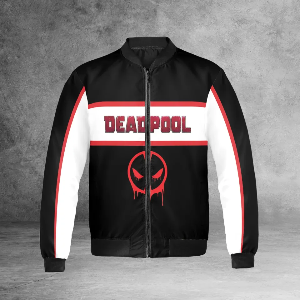 Deadpool Never Underestimate The Stupidity Of Idiot Deadpool Superhero Jacket