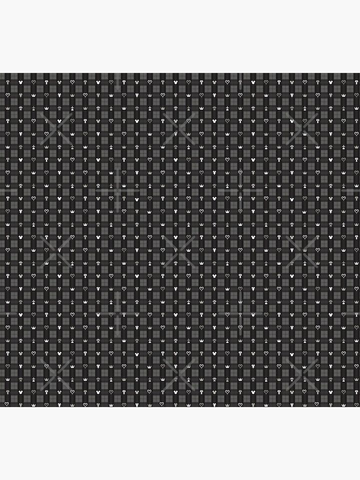 Kingdom Hearts III - Flannel Pattern (Black) Socks