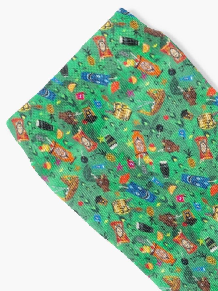 Trader Sam's Tiki Bar Socks