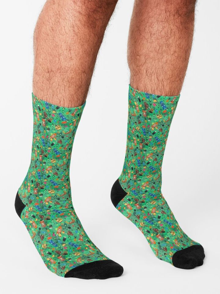Trader Sam's Tiki Bar Socks