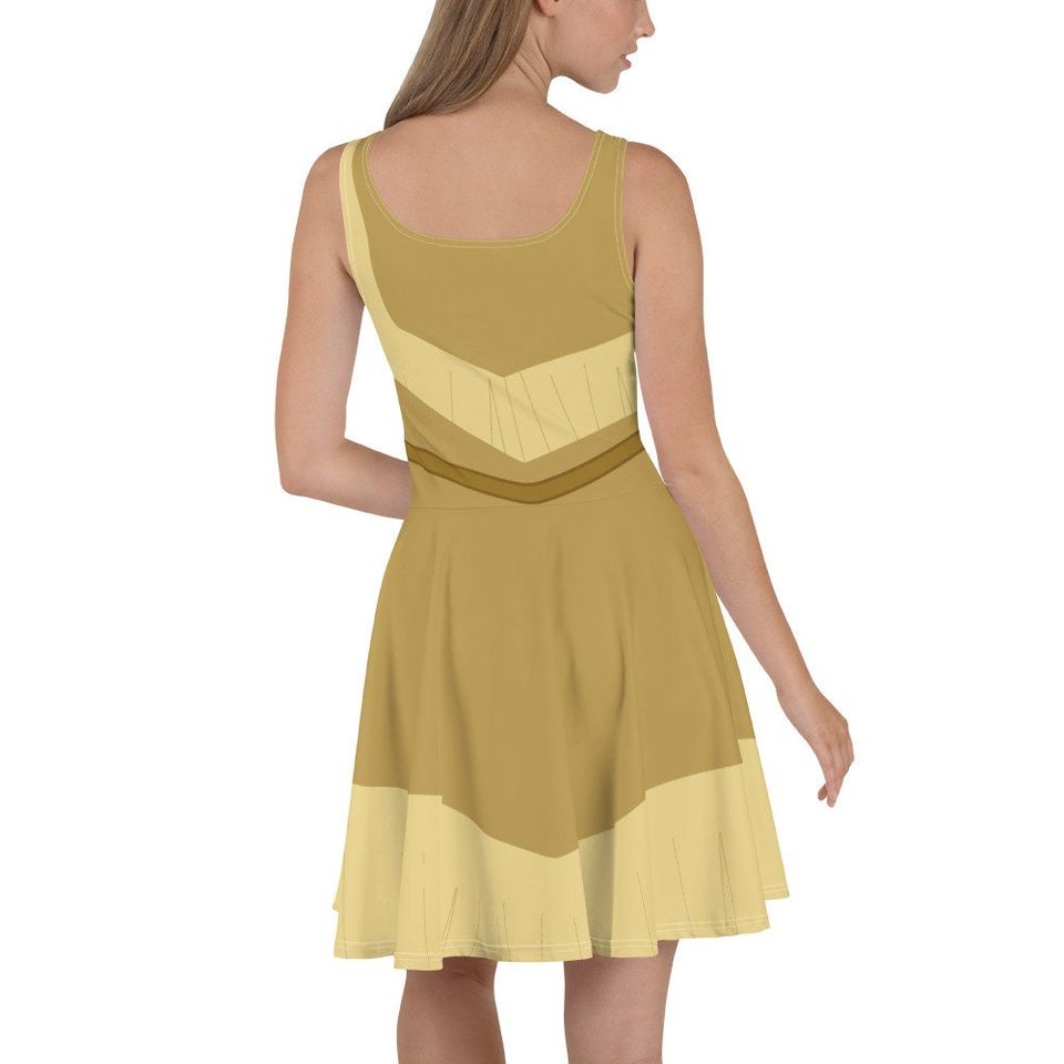 Pocahontas Cosplay Skater Dress / Running Costume