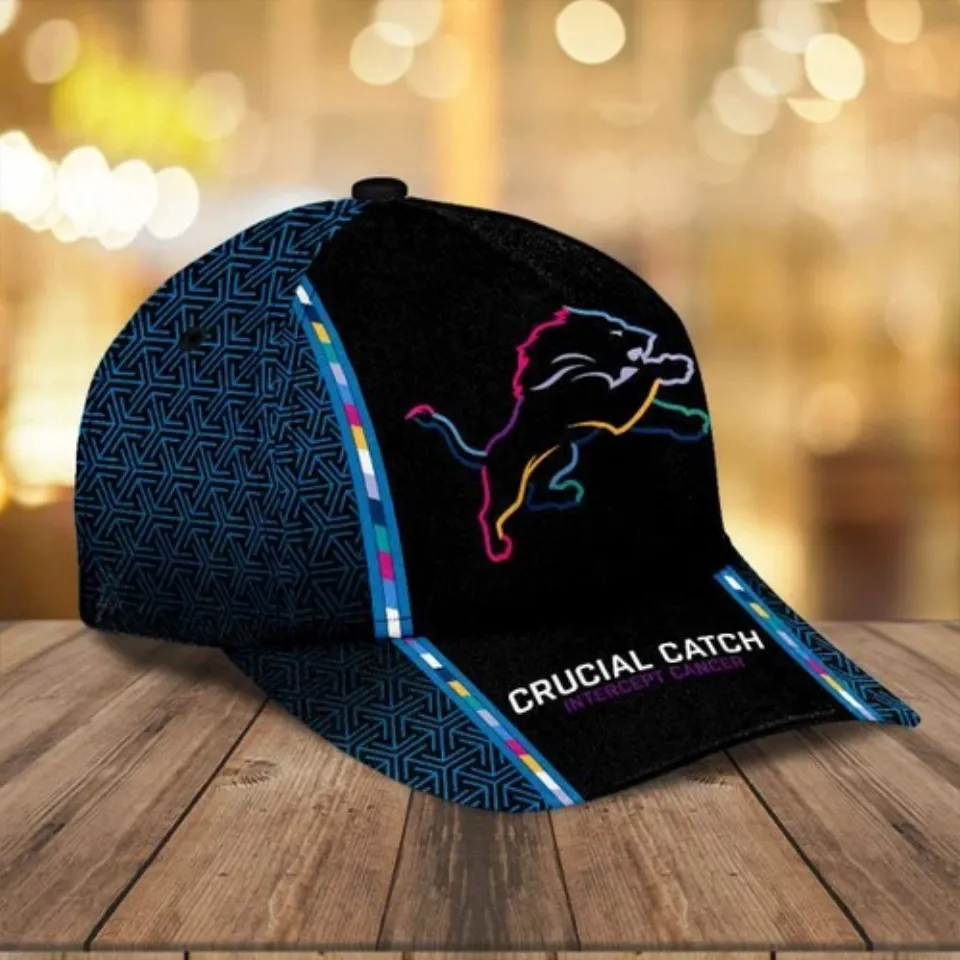 Detroit Lions Game Day Football Cap, Detroit Lions Classic Cap, Detroit Lions Team Football Cap