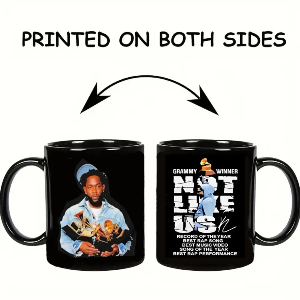 Kendrick Lamar Grammy Winner Not Like Us 2025 Coffe Mug
