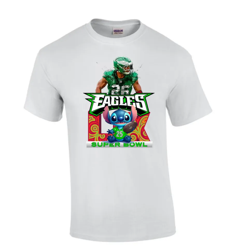 Philidelphia Eagles Super Bowl Stitch Shirt