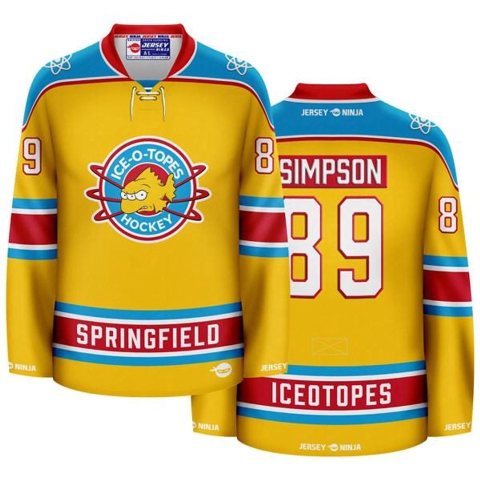 Springfield Iceotopes Simpson Hockey Jersey