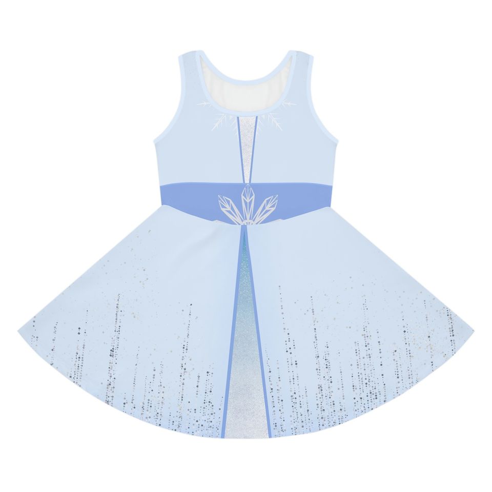 The Elsa Girls' Sleeveless Sundress