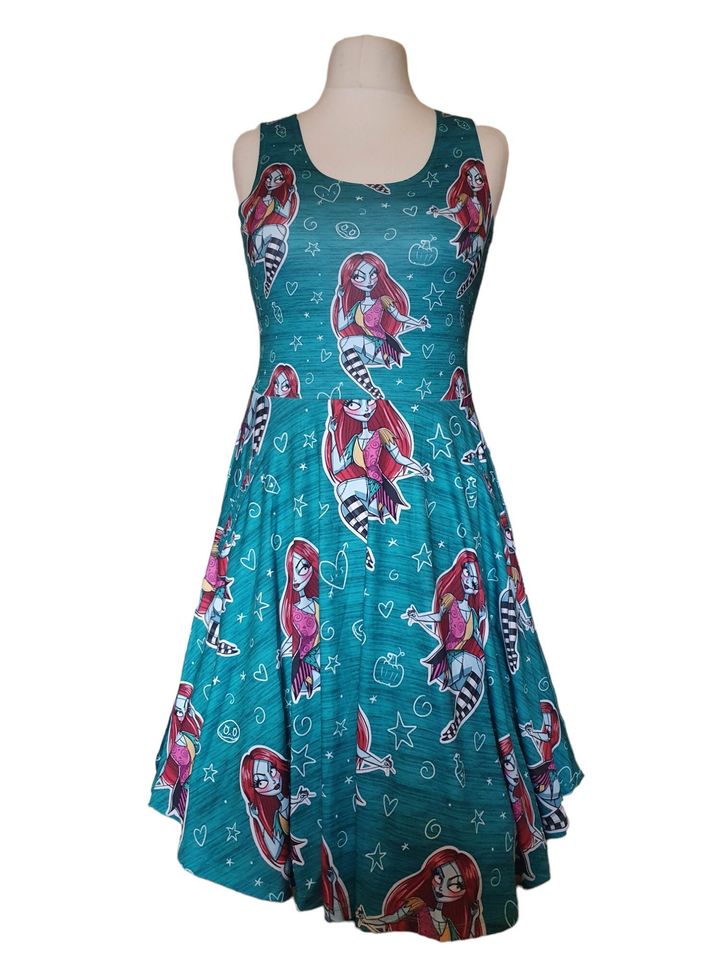 Sally NBC print skater dress