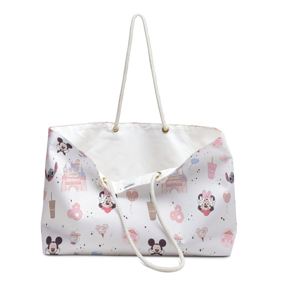 Pink Parks Weekender bag, Dinney Stitch Minnie Mickey Weekender bag