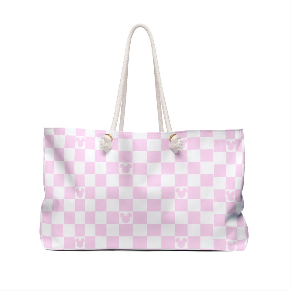 Pink Magical Mouse Weekender bag, Disney Mickey Weekender bag